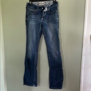 Ariat Blue Boot Cut Jeans Classic Style